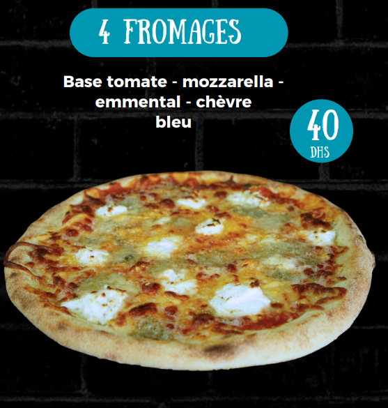 Pizza 4 Fromages