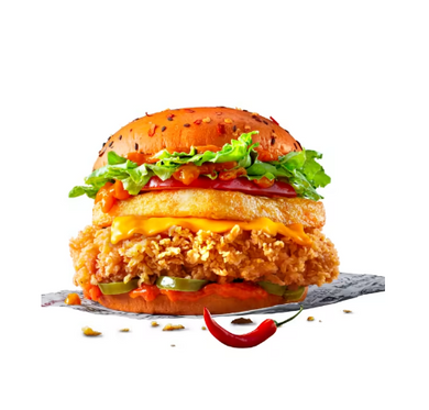 Firestorm Salsa Burger