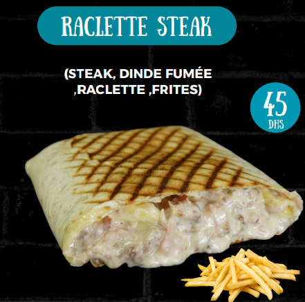 Tacos Raclette Steak