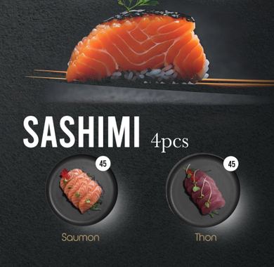 Sashimi 4pcs