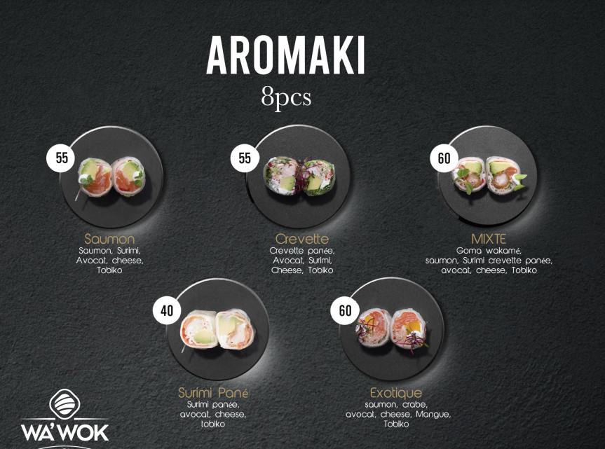 AROMAKI 8pcs