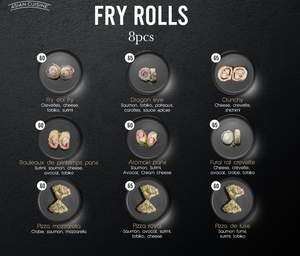 FRY ROLLS 8pcs