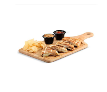 Quessadillas Au Fromage et Dinde Fumée