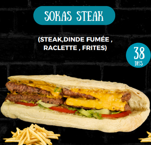 Sandwiche Sokas Steak