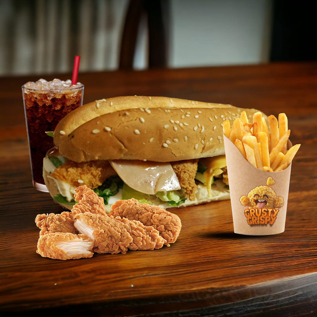 Crusty Burger Box