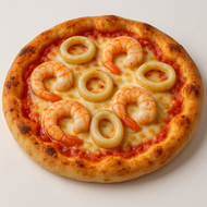 Pizza Crevettes Calamars
