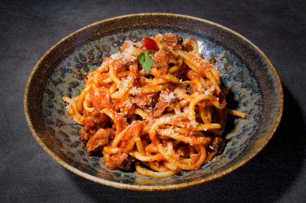 SPAGHETTI WITH OCTOPUS RAGÙ