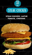 Steak Chicken Burger