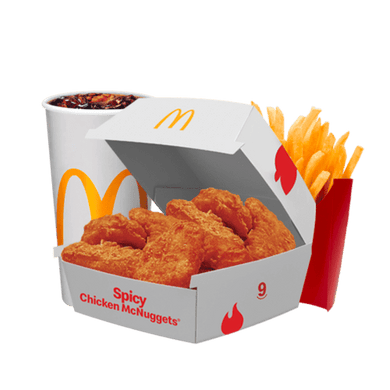 Spicy Chicken McNuggets™ (Boite de 6 pcs)