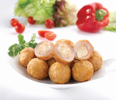 CHICK’N’CHEESE BALLS x6