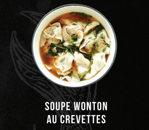 Soupe Wonton au crevettes