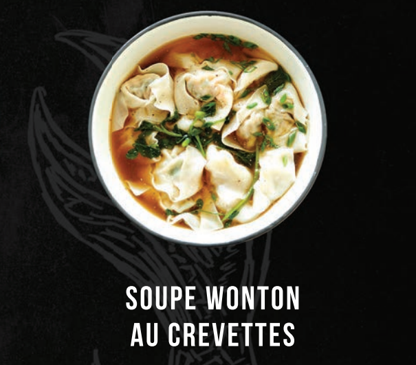 Soupe Wonton au crevettes