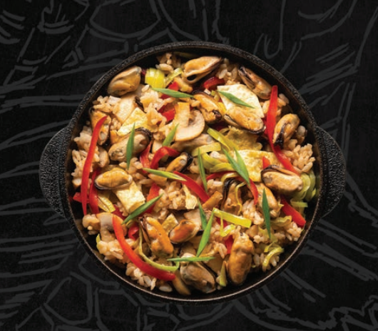 Teppanyaki poulet