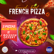 Promo : 2 Pizza Achetées = 1 Boisson Offert