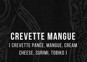 Crevette mangue 6pc