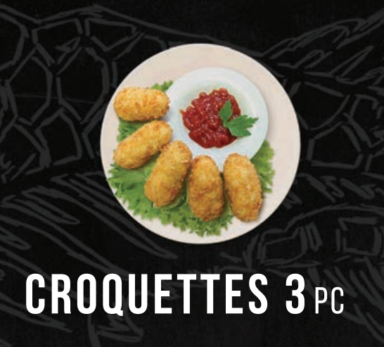 Croquettes 3 Pc