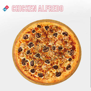 Pizza Chicken Alfredo - Medium