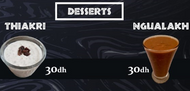 Desserts