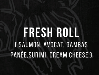 Fresh roll 4 pc