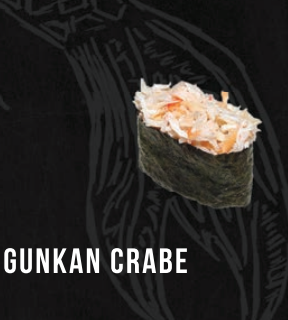 Gunkan crabe 2pc