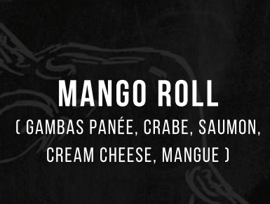 Mango roll 4 pc