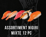 Assortiment Nigiri Mixte 12pc