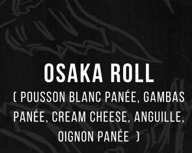 Osaka roll 4 pc