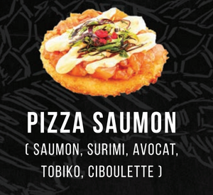 Pizza Saumon 6pc