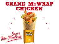 GRAND WRAP Sauce Miel Moutarde