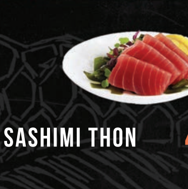 Sashimi thon 4pc