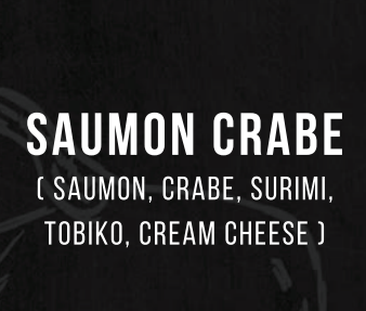 Saumon crabe 6pc