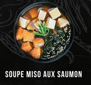 soupe miso aux saumon