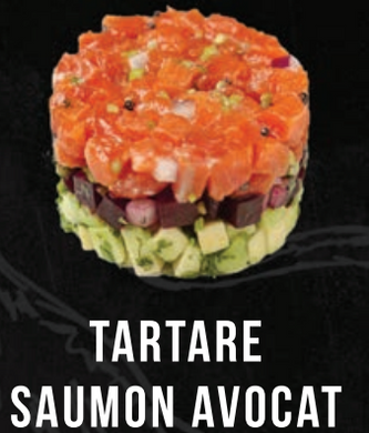 Tartare saumon avocat