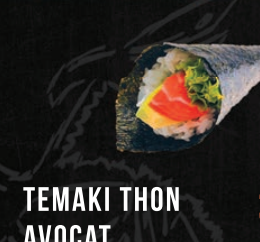 Temaki thon avocat
